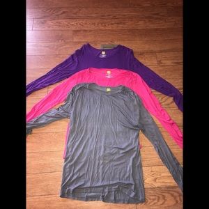 Wonderwink Scrub Undershirt-PURPLE